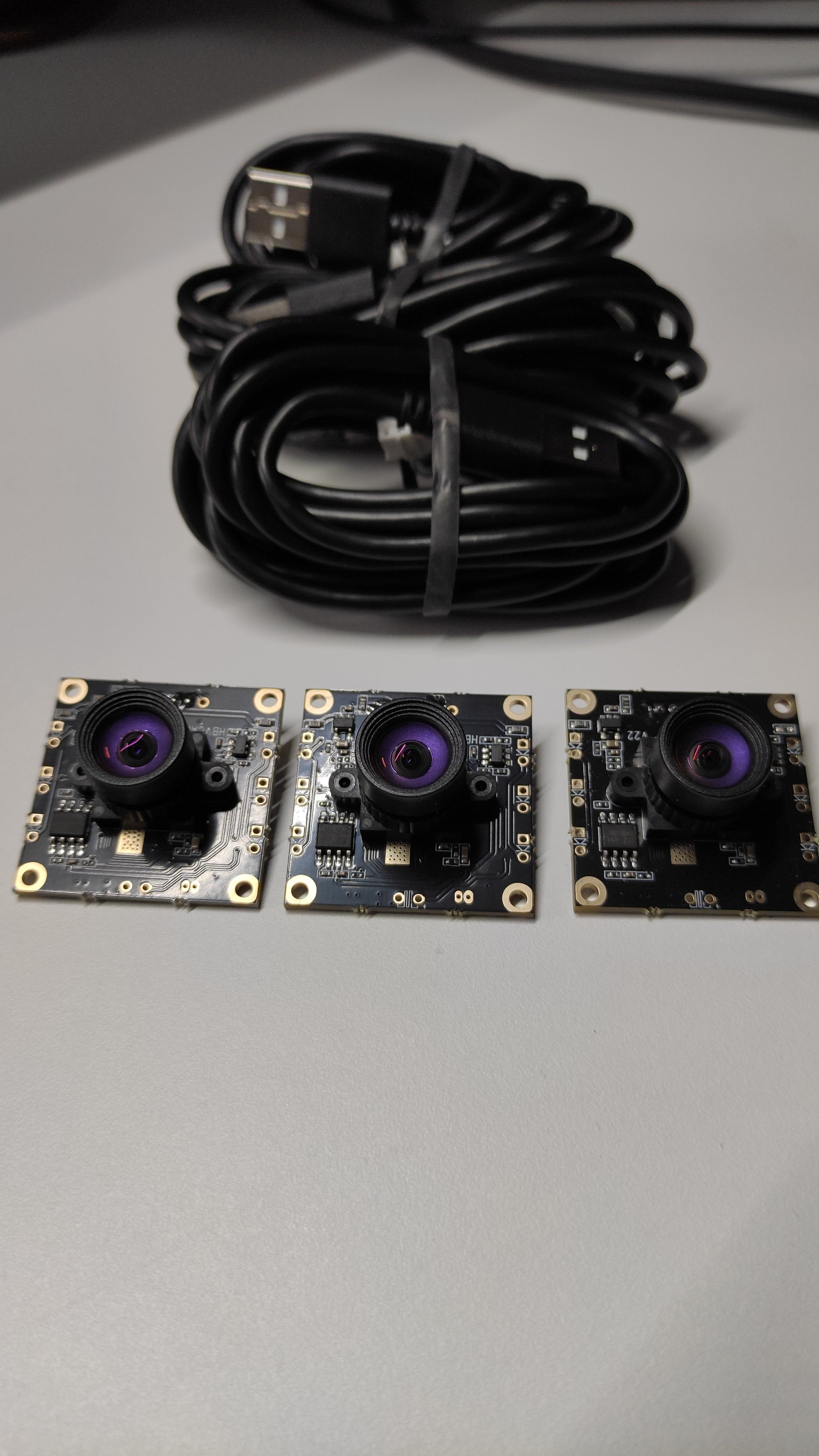 Zestaw 3 kamer USB HBV OV9732 – kompatybilny z Autodarts