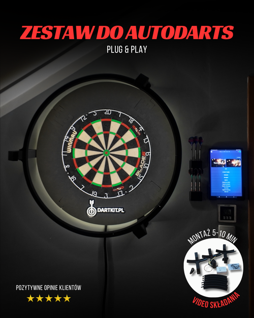 Kompletny zestaw do systemu Autodarts