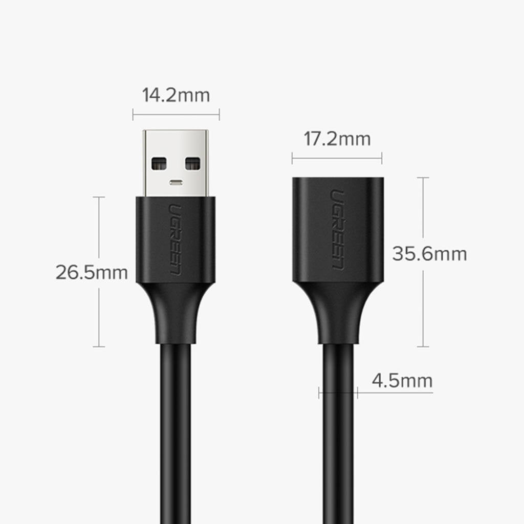 Przedłużacz USB UGREEN 2M